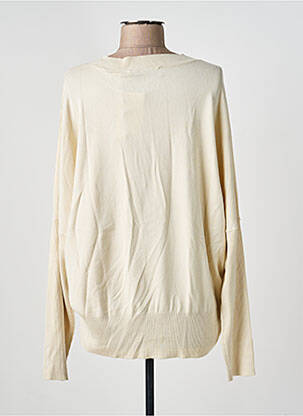 Pull stretch manches longues beige RINO & PELLE femme