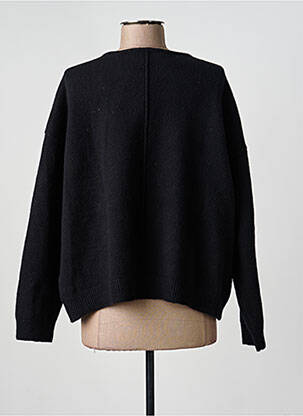 Pull stretch manches longues noir RINO & PELLE femme