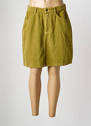 Jupe courte poches vert BLUTSGESCHWISTER femme