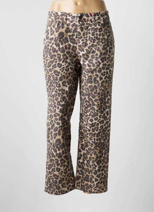 Jeans coupe droite taille normale taille normale marron STREET ONE femme