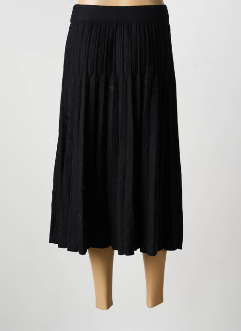 Jupe longue coupe évasée noir MOLLY BRACKEN femme