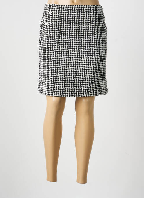 Jupe courte coupe droite noir STREET ONE femme