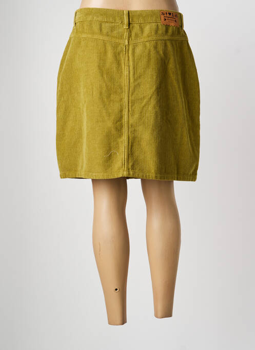 Jupe courte poches vert BLUTSGESCHWISTER femme