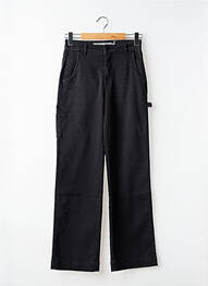 Jeans coupe large stretch taille normale noir GEISHA femme