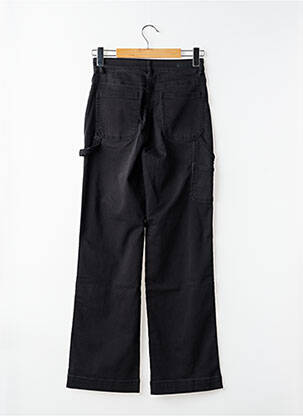 Jeans coupe large stretch taille normale noir GEISHA femme