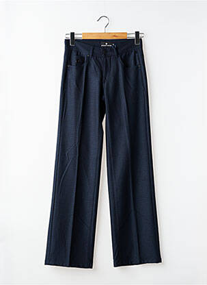 Pantalon droit stretch taille normale bleu FREEMAN T.PORTER femme
