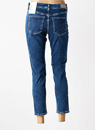 Jeans coupe slim broderie rivets taille normale bleu STREET ONE femme