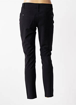Pantalon 7/8 tissage popeline taille normale noir STREET ONE femme