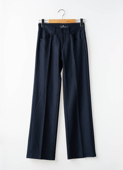 Pantalon droit stretch taille normale bleu FREEMAN T.PORTER femme