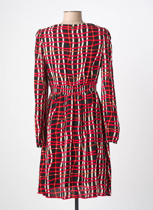 Robe courte manches longues manches longues noir LOLA ESPELETA femme