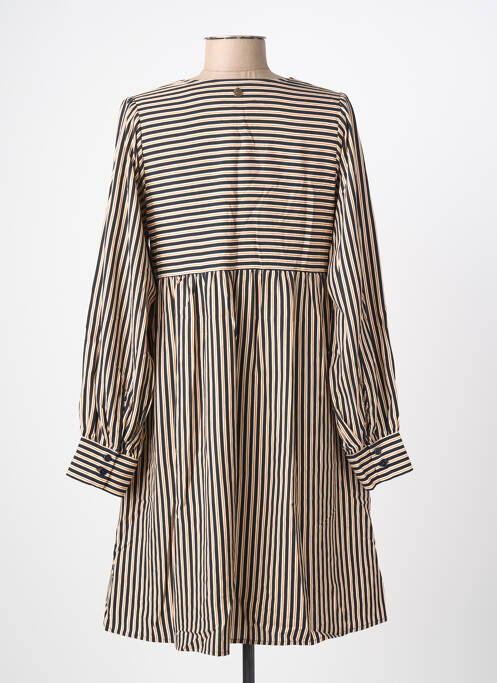 Robe courte manches longues manches longues noir LOLA ESPELETA femme