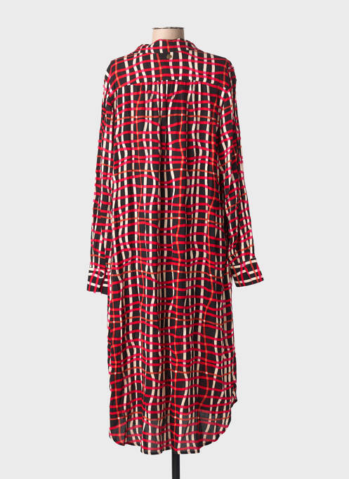 Robe longue manches longues manches longues noir LOLA ESPELETA femme