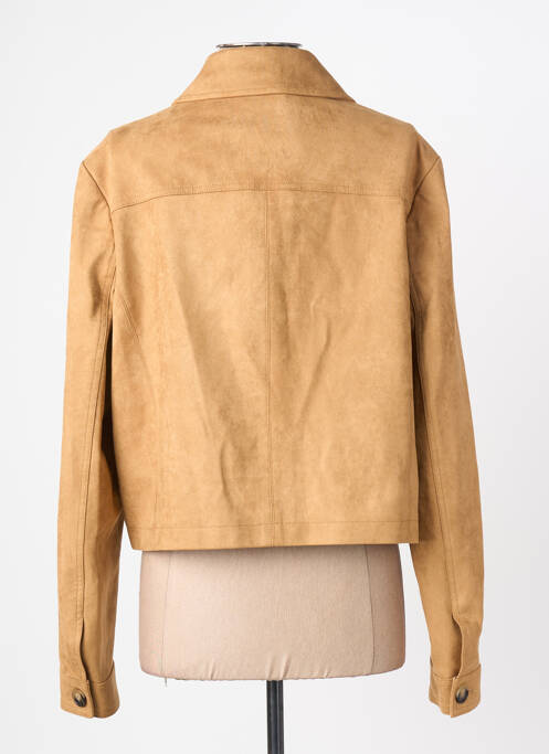 Veste casual coupe droite beige GRACE & MILA femme