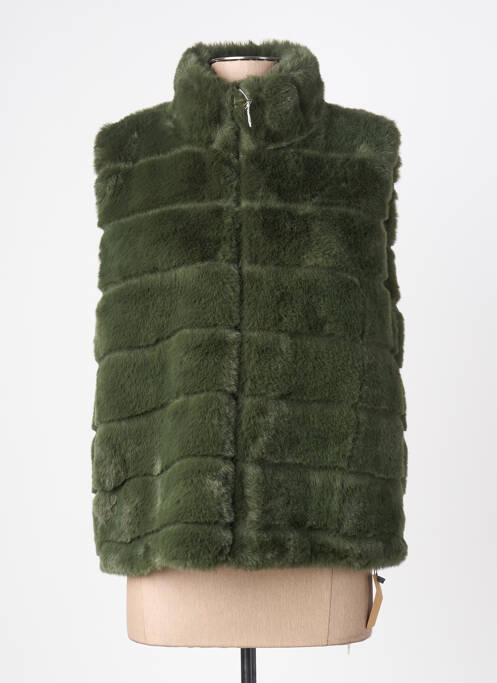 Veste casual coupe droite vert CATCH ME femme