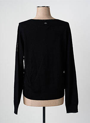 Pull coupe cintrée manches longues noir FREEMAN T.PORTER femme