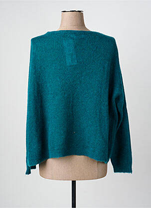 Pull coupe droite manches longues vert LOLA ESPELETA femme