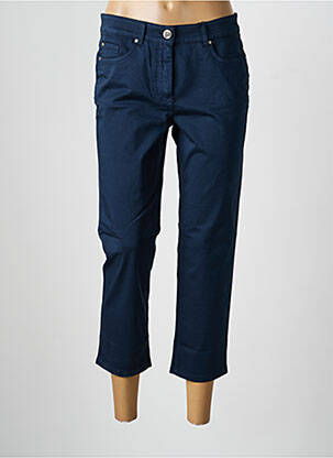 Pantalon 7/8 stretch taille normale bleu STARK femme