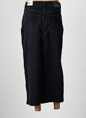 Jupe longue coupe droite noir CUP OF JOE DENIM femme