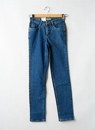 Jeans coupe droite stretch taille normale bleu STARK femme