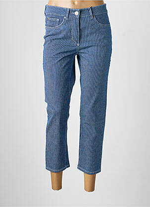 Pantalon 7/8 stretch taille normale bleu STARK femme