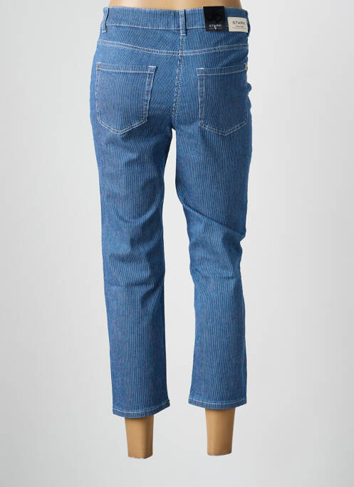 Pantalon 7/8 stretch taille normale bleu STARK femme