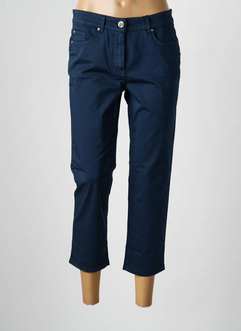 Pantalon 7/8 stretch taille normale bleu STARK femme