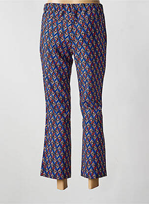 Pantalon 7/8 stretch taille normale bleu STARK femme