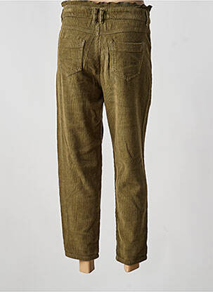 Pantalon 7/8 stretch taille normale vert FREEMAN T.PORTER femme