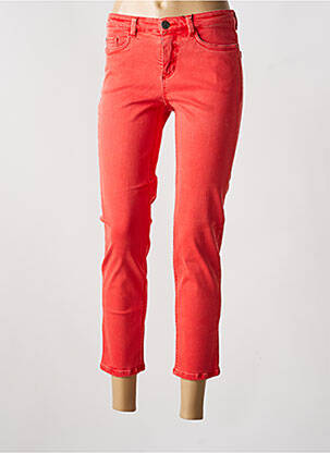 Jeans coupe slim stretch taille normale orange STARK femme