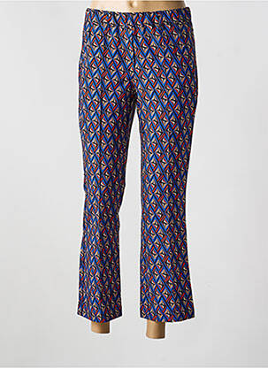 Pantalon 7/8 stretch taille normale bleu STARK femme