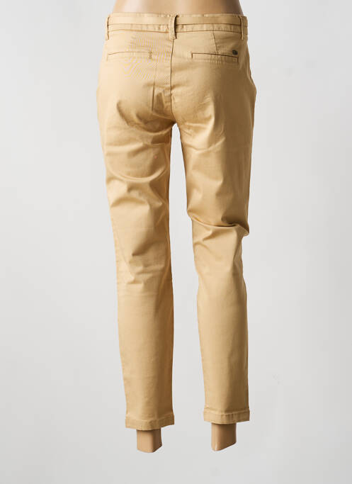 Pantalon 7/8 stretch taille normale beige FREEMAN T.PORTER femme