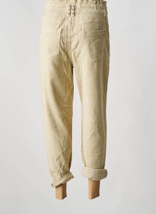 Pantalon 7/8 stretch taille normale beige FREEMAN T.PORTER femme