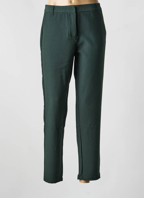 Pantalon droit stretch taille normale vert LOLA ESPELETA femme