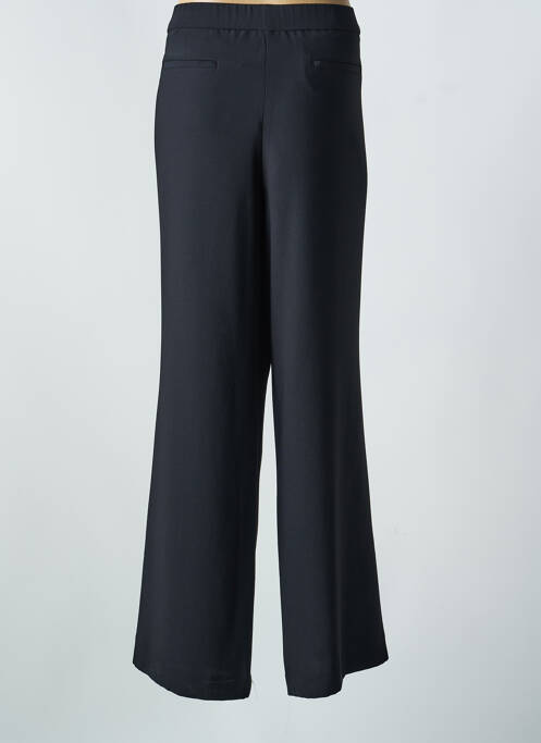 Pantalon large tissage popeline taille normale noir STARK femme