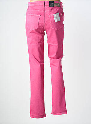 Jeans coupe slim stretch taille normale rose STARK femme