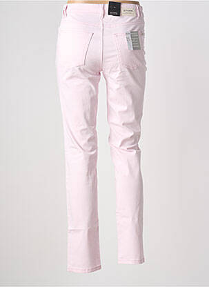 Jeans coupe slim stretch taille normale rose STARK femme