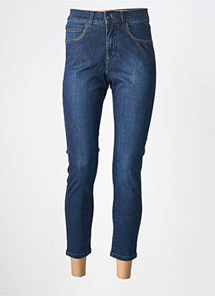 Jeans coupe slim tissage brut taille normale bleu RABE femme