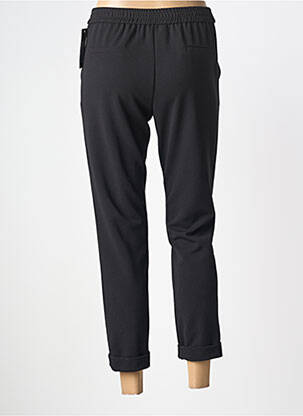 Pantalon 7/8 stretch taille normale noir QUATRE VINGT JOURS femme