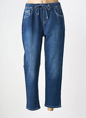 Jeans coupe large taille normale taille normale bleu RABE femme