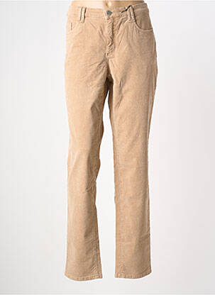 Jeans coupe slim stretch taille normale beige STARK femme