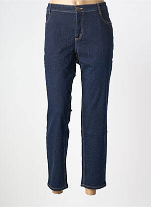 Jeans coupe slim tissage brut taille normale bleu STARK femme