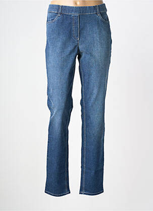 Jeans coupe slim tissage brut taille normale bleu STARK femme