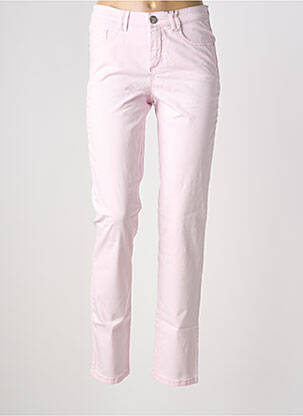 Jeans coupe slim stretch taille normale rose STARK femme