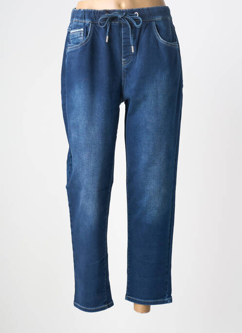 Jeans coupe large taille normale taille normale bleu RABE femme