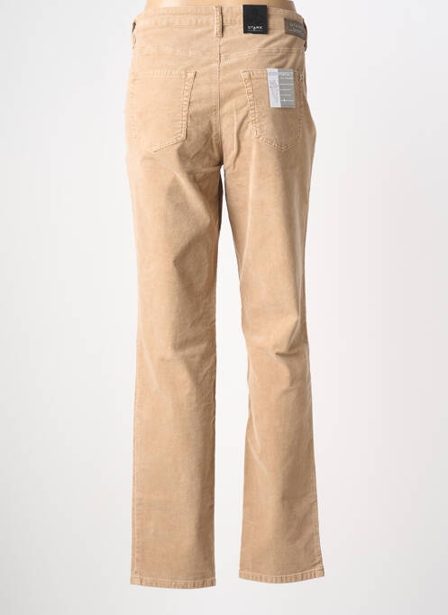 Jeans coupe slim stretch taille normale beige STARK femme