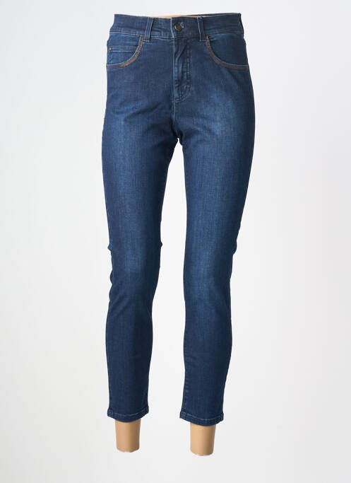 Jeans coupe slim tissage brut taille normale bleu RABE femme