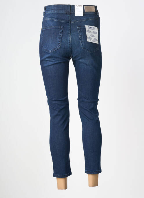 Jeans coupe slim tissage brut taille normale bleu RABE femme