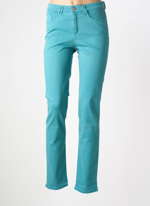 Jeans coupe slim stretch taille normale bleu STARK femme