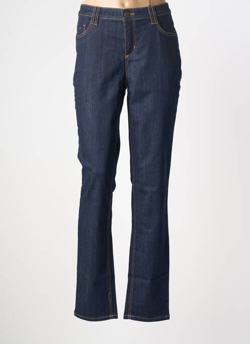 Jeans coupe slim tissage brut taille normale bleu STARK femme