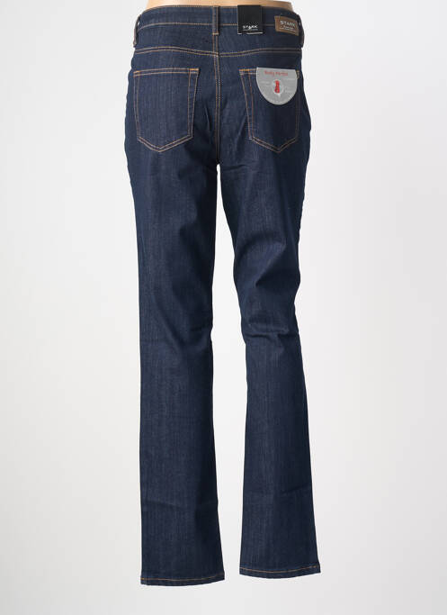 Jeans coupe slim tissage brut taille normale bleu STARK femme